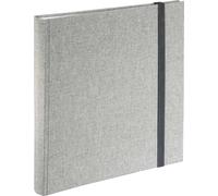Hama Jumbo Tessuto gris 30x30 60 pages blanches 3846