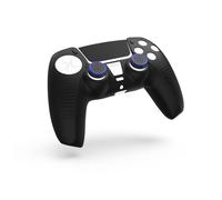 Hama Kit d'accessoires pour contrôleur PS5, Noir, Surface de préhension