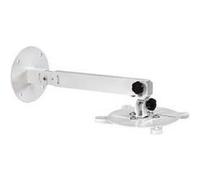 Hama Support de plafond ou mural pour videoprojecteur (inclinaison à 30°, rotation 360°, pour des projecteurs/vidéoprojecteurs) Blanc