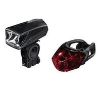 Hama Kit d'éclairage de vélo Profi L.E.D. Feu arrière / phare + batteries G