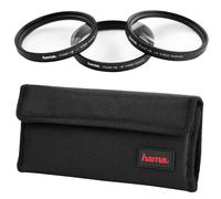 Hama Kit Lentilles Proximité 62mm +1 +2 +4 Filtre Macro Photo DSLR