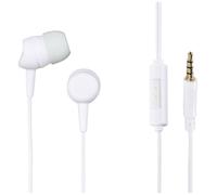 Hama Kooky Écouteurs intra-auriculaires filaire Stereo gris clair, blanc Suppression du bruit du microphone Hi-Fi