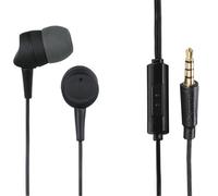 Hama Kooky Hi-FI Écouteurs Intra-Auriculaires Filaire Stereo Gris foncé, Noir Suppression du Bruit du Microphone