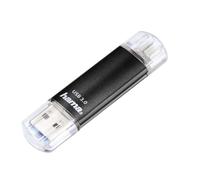 Hama Laeta Twin OTG USB 3.0 Flash Drive black 32 GB