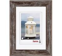 Hama Lahti Marron Présentoir à pied codé - Cadre verre, bois, marron, présentoir de pied codé, 20 x 28 cm, rectangulaire, réfléchissant) Marron G