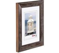 Hama Lahti Marron Présentoir à pied codé - Cadre verre, bois, marron, présentoir de pied codé, 9 x 13 cm, rectangulaire, réfléchissant Marron G