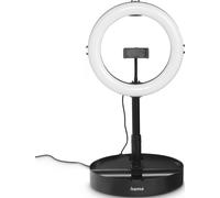 Hama Lampe annulaire LED RGB SpotLight FoldUp RGB 102 , kit pour smartphone, pliable (00004665)