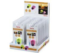 Hama Lampes de sécurité LED à pince Mini Safety, vert/rose, à l'unité Rose G