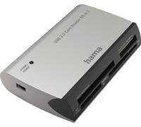 hama Lecteur multi-cartes All in One argenté