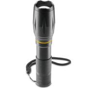 Hama Lampe de poche W200 – LED, COB, zoom, 3 modes, aluminium, 140 g, batteries