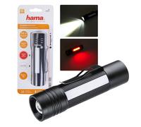 Hama LED Lampe Aluminium Aimant Clair 180 Lumen 100m Torche Signal Lumineux