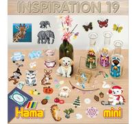 Hama - Livre d'inspiration n°19 - Perles à repasser taille Mini - Loisirs créatifs 399-19