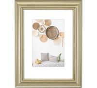 Cadre photo en plastique "Lobby", dor?, 15 x 20 cm