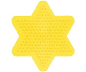 Hama- Loisir Créatif Midi Plaque Petite Étoile Jaune, 270-03