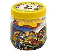 Hama Kit perles à repasser – Pot 4000 perles + 3 plaques – midi
