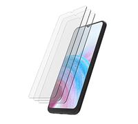 Hama Lot de 3 films de protection en verre trempé pour Samsung Galaxy A34 5G avec dureté 9H anti-rayures et anti-chocs Classe 7 Transparent