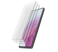 Hama Lot de 3 films de protection en verre trempé pour Samsung Galaxy A54 5G avec dureté 9H anti-rayures et anti-chocs Verre de sécurité trempé classe 7 + aide au montage Transparent