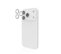 Hama Lot de 3 Verres Trempés 9H pour Objectifs Caméras iPhone 17 Pro /17 Pro Max Lentilles de Protection d'Appareil Photo Arrière, Camera Lens Frame Glass pour iPhone 17 Pro/17 Pro Max