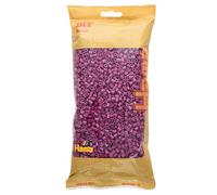 Hama Lot de 6 000 perles Midi en sachet Prune/Fleur