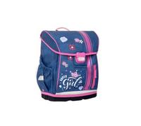 Hama Mallette scolaire pour les élèves de première année Jeans Girl
