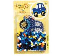 Hama Perles à repasser Maxi Voiture 8922 - Blister 250 perles + 1 plaque - Multicolore