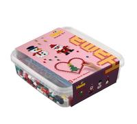 Transpalette Hama Perles à repasser maxi + plaque 'Noël', en boîte