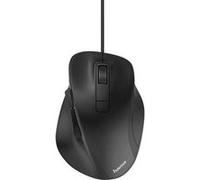 Hama MC-500 - Souris - optique - 6 boutons - filaire - USB - noir Noir G
