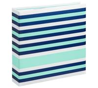 Hama Memo-Album Designline Pour 200 Photos 10X15 cm Rayures