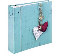 Hama Mémo "Rustico" - Album - 200 x 4x6 pouces (10x15 cm) - Love Key x 1