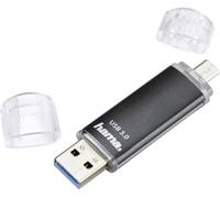 Hama Mémoire supplémentaire USB pour smartphone/tablette noir 64 GB USB 3.1 (Gen 1), Micro USB 2.0