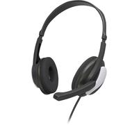 Hama Micro-casque supra-auriculaire noir, argent