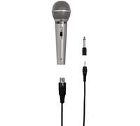 Hama Microphone Dynamique Filaire 3M Câble XLR Jack Karaoké Dj Party