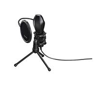 Microphone Hama "MIC-USB Stream" - Microphone - USB - noir - Certifié Skype