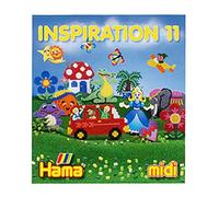 Hama – Inspiration n°11 : Perles à Repasser Midi – Multicolore – 64 pages