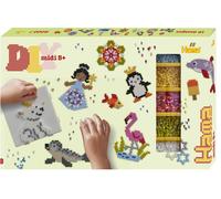 Hama - Coffret perles à repasser Midi Allround 3047 - 6000 perles, 3 plaques - Noir