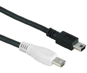Hama Mini câble USB on The Go, Mini St. USB A mâle - Mini USB B, 1,8 m