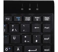 HAMA Mini clavier pour ordinateur portable SL720, noir