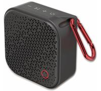 Hama Mini Enceinte Bluetooth 'POCK2.0' (étanche IPX7 avec Mousqueton, Enceinte légère et Portable idéale Douche, Piscine ou Plage, Basses Pleines et Profondes, 3.5 W) Noir