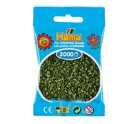 Hama 2 000 Perles Mini (Petites Perles Ø2,5 mm) Vert OL