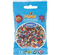 2 000 perles mini (petites perles Ø2,5 mm)- Assortiment - Hama