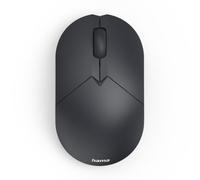 Hama Mini-Souris Optique egro. SS Fil 3 Boutons WM-150, silencieuse, Noir