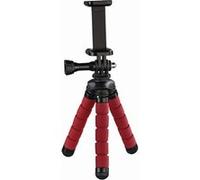 Hama Flex trépied Smartphone/action caméra 3 pieds Noir, Rouge