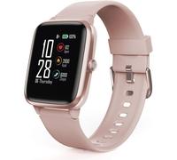 Hama Montre Connectée Fit Watch 5910 Étanche Avec Protection Ip68 Et Gps Intégré (6 Jours D'autonomie, Podomètre Marche, Mesure De La Fréquence Cardiaque Et Des Dépenses De Calories) Rose