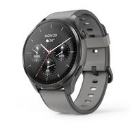 Hama Montre connectée 9000 – GPS intégré, Écran AMOLED 1,43" – Étanche IP68 – Gris anthracite