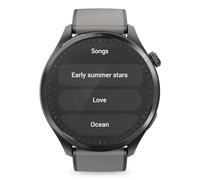 Hama Montre connectée 9000 – GPS intégré, Écran AMOLED 1,43" – Étanche IP68 – Gris anthracite