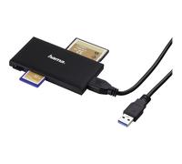 Hama Multi-Card Reader - Lecteur de carte (CF I, MS, SD, MS Duo, MS PRO Duo, microSD, SDHC, microSDHC, MS PRO-HG Duo, SDXC, microSDXC) - USB 3.0
