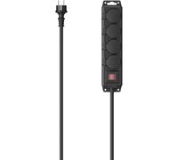 Hama multiprise 4x 2m sw (noir)