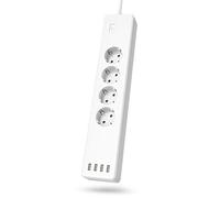 Multiprise WLAN intell., 4 prises, régl. ind., prot. surtens., 4 USB