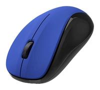 Hama MW-300 V2 Souris sans Fil - Technologie 2.4Ghz, Capteur 1600 dpi, Clics Silencieux, Ambidextre - Bleu