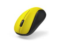 Hama Souris sans fil MW-300 V2 – 2,4 GHz, 1600 dpi, clics silencieux, ambidextre – Jaune
